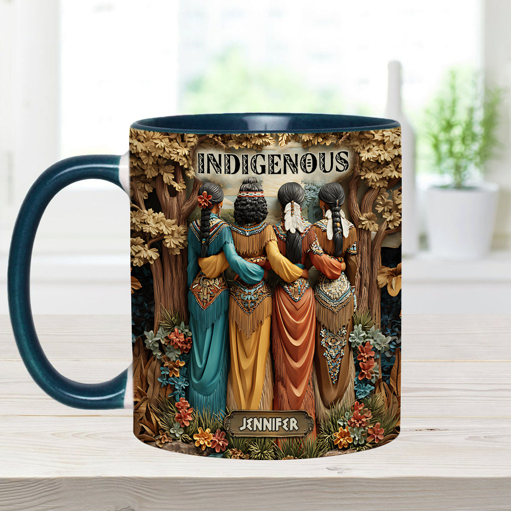 Indigenous - Personalized American Indian Accent Mug