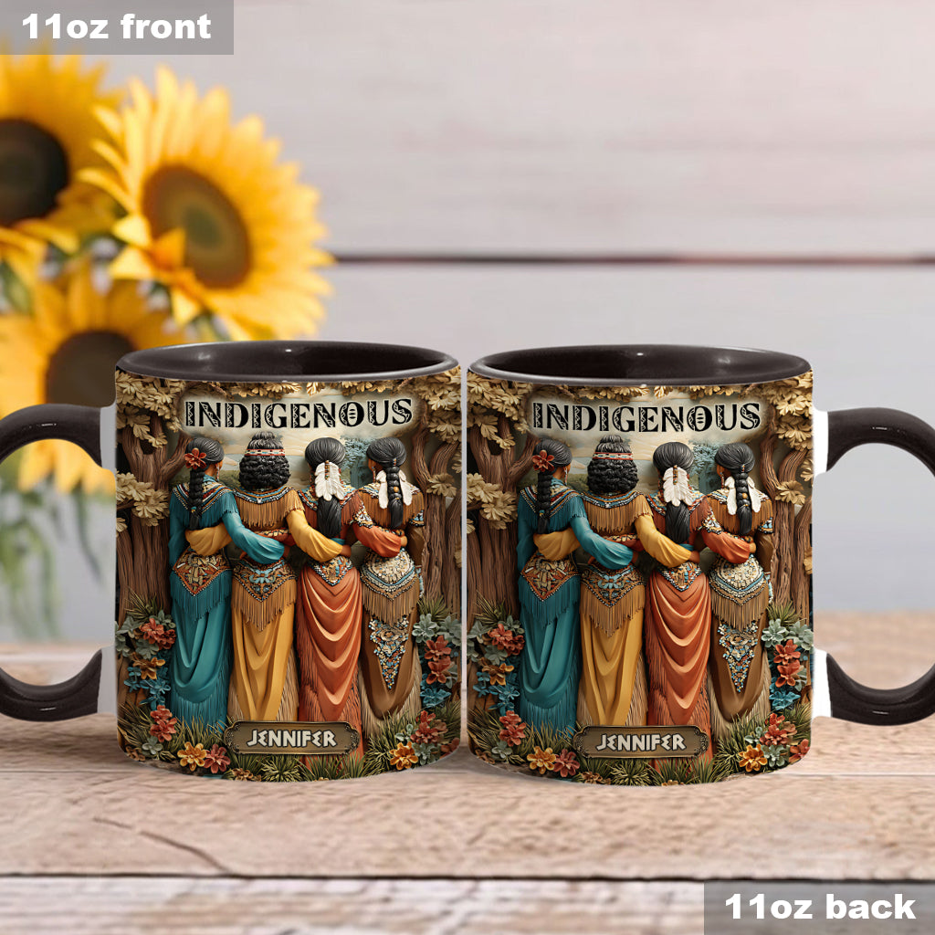 Indigenous - Personalized American Indian Accent Mug