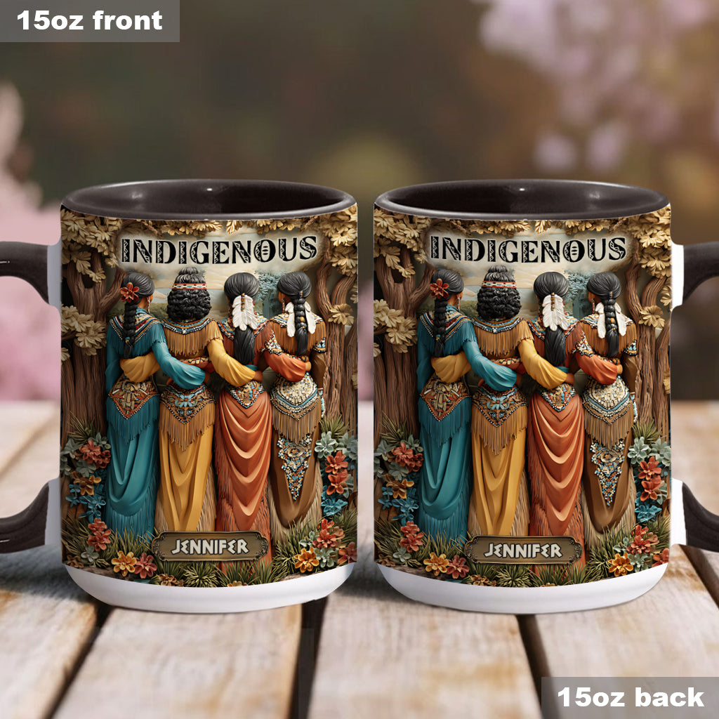 Indigenous - Personalized American Indian Accent Mug
