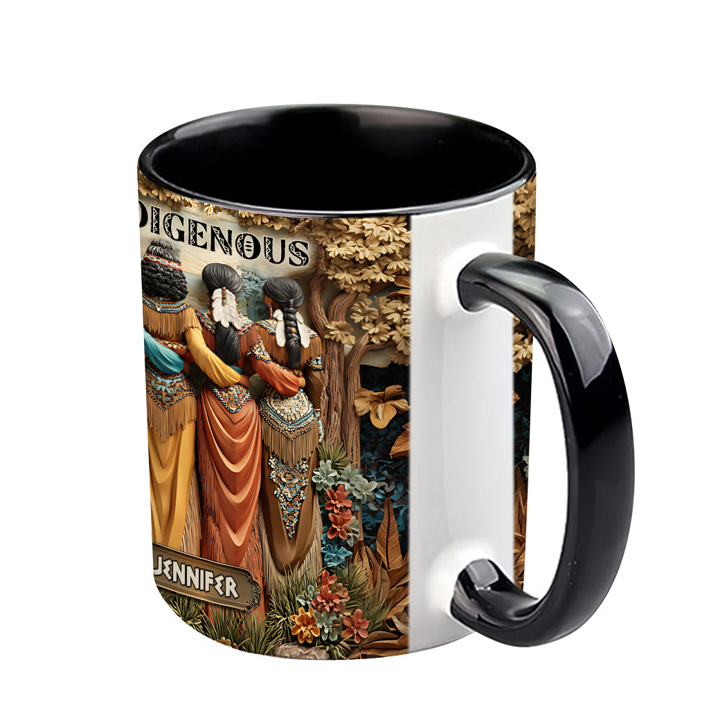 Indigenous - Personalized American Indian Accent Mug