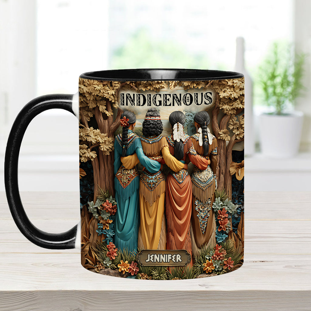 Indigenous - Personalized American Indian Accent Mug