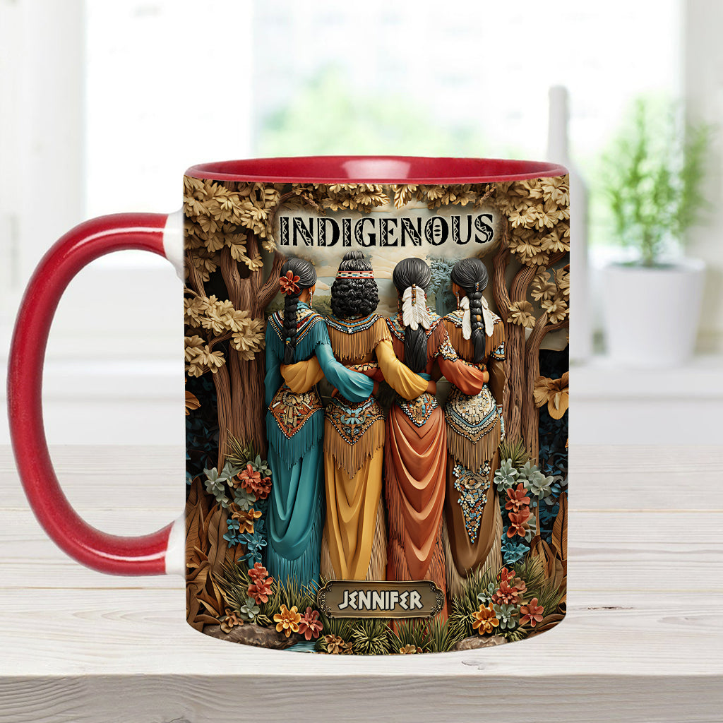 Indigenous - Personalized American Indian Accent Mug
