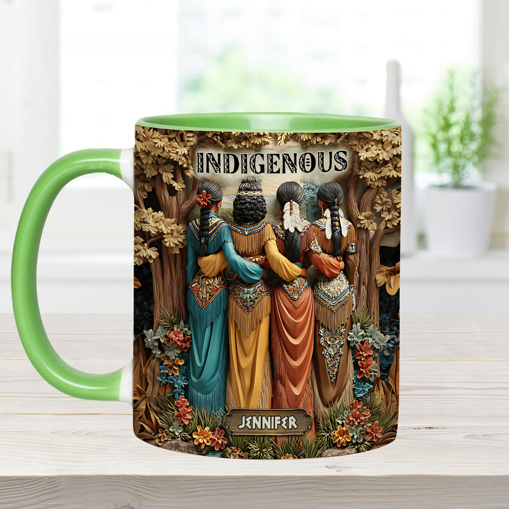 Indigenous - Personalized American Indian Accent Mug