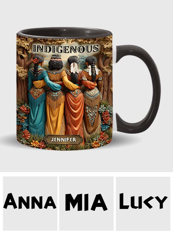 Indigenous - Personalized American Indian Accent Mug