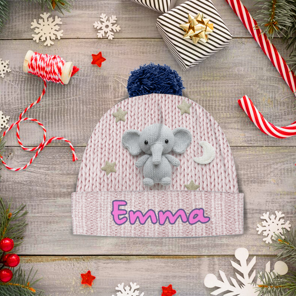 Perfect Gift For Kids - Personalized Kid Beanie Hat