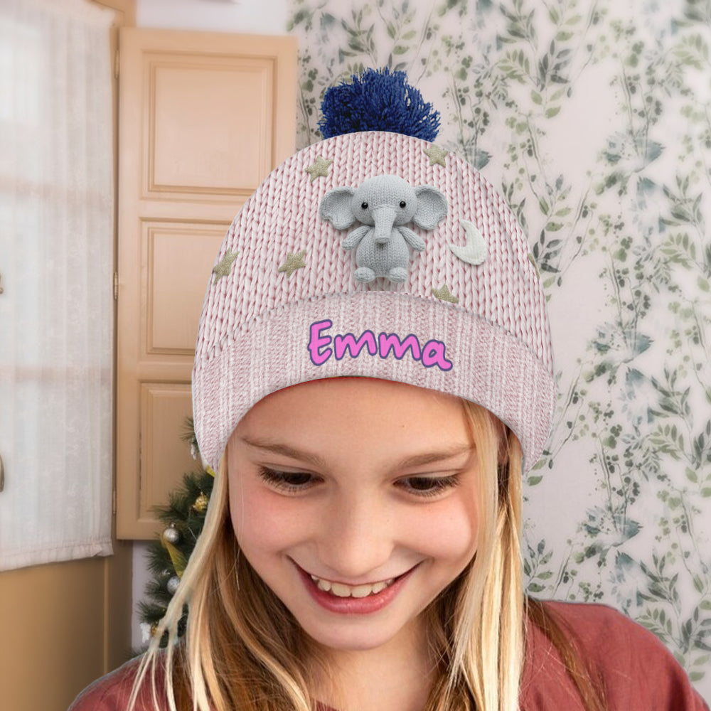 Perfect Gift For Kids - Personalized Kid Beanie Hat