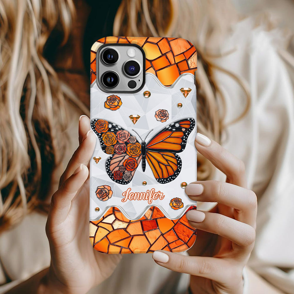 Beautiful Butterfly - Personalized Butterfly Full Print Phone Case