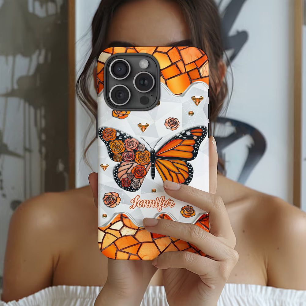 Beautiful Butterfly - Personalized Butterfly Full Print Phone Case