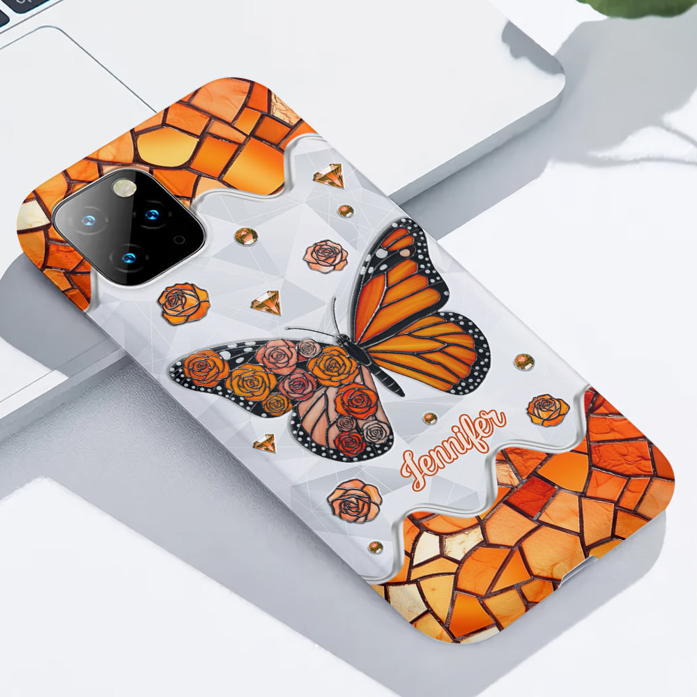 Beautiful Butterfly - Personalized Butterfly Full Print Phone Case