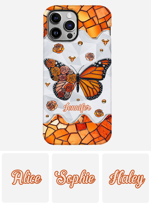 Beautiful Butterfly - Personalized Butterfly Full Print Phone Case