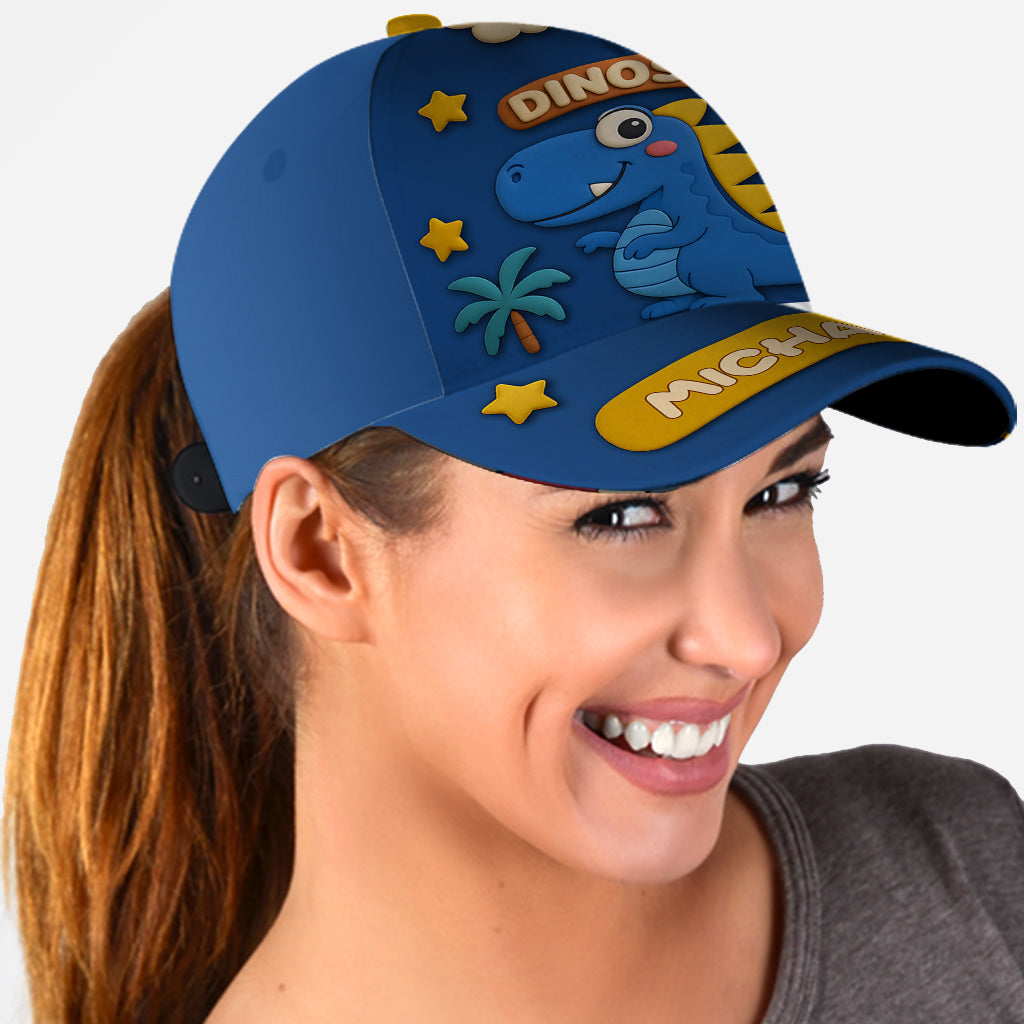Cute Dinosaur - Personalized Kid Classic Cap