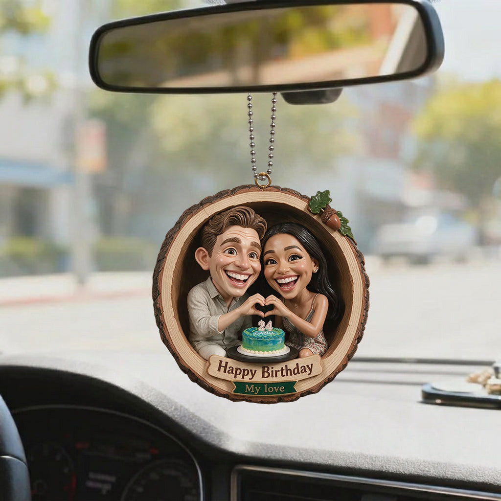 Couple Gift Idea, Christmas Decor - Personalized Couple Premium 3D Ornament