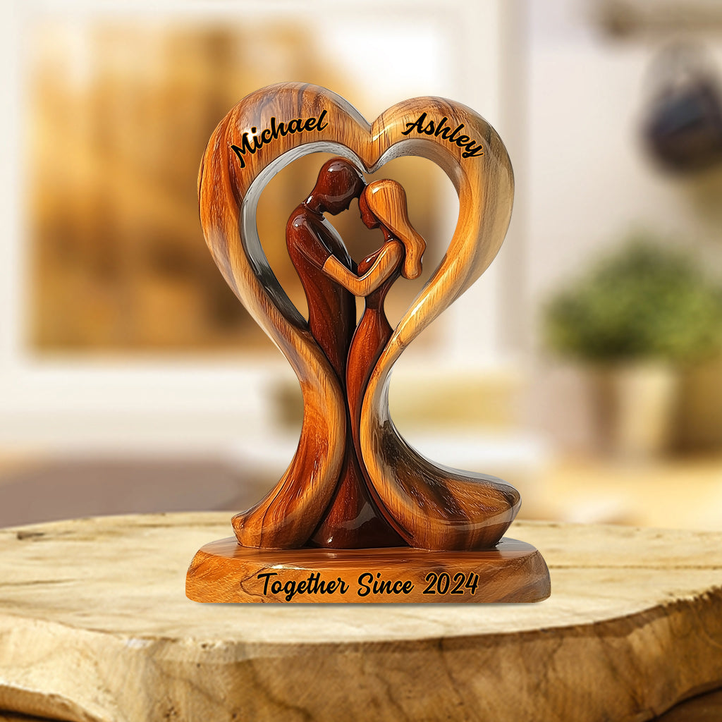 You And Me We Got This - Personalized Couple Custom Shaped Acrylic Plaque