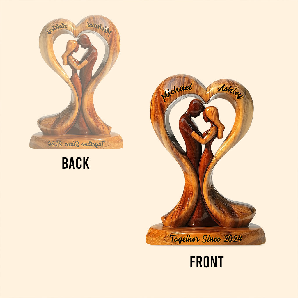 You And Me We Got This - Personalized Couple Custom Shaped Acrylic Plaque