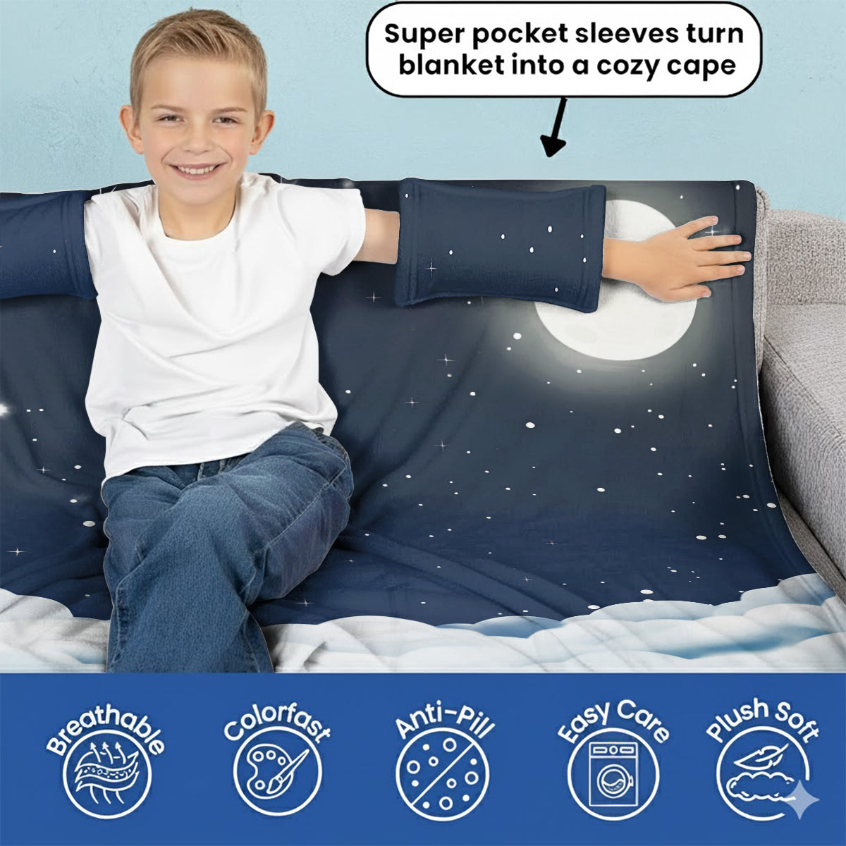 Hug From Heaven - Personalized Dog Wearable Blanket