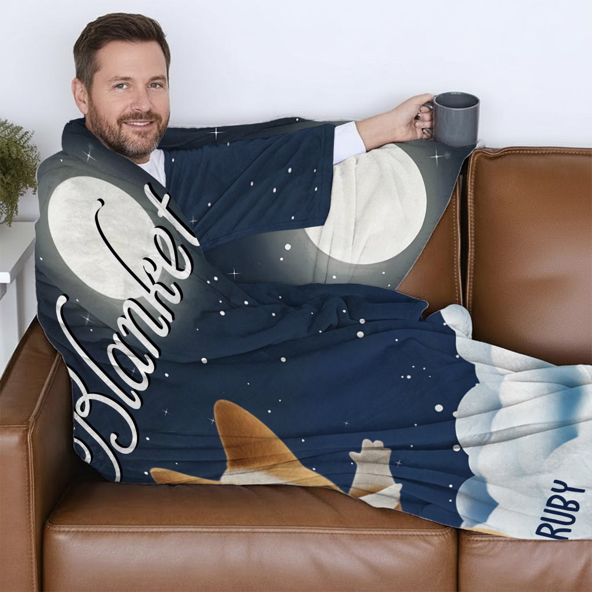 Hug From Heaven - Personalized Dog Wearable Blanket