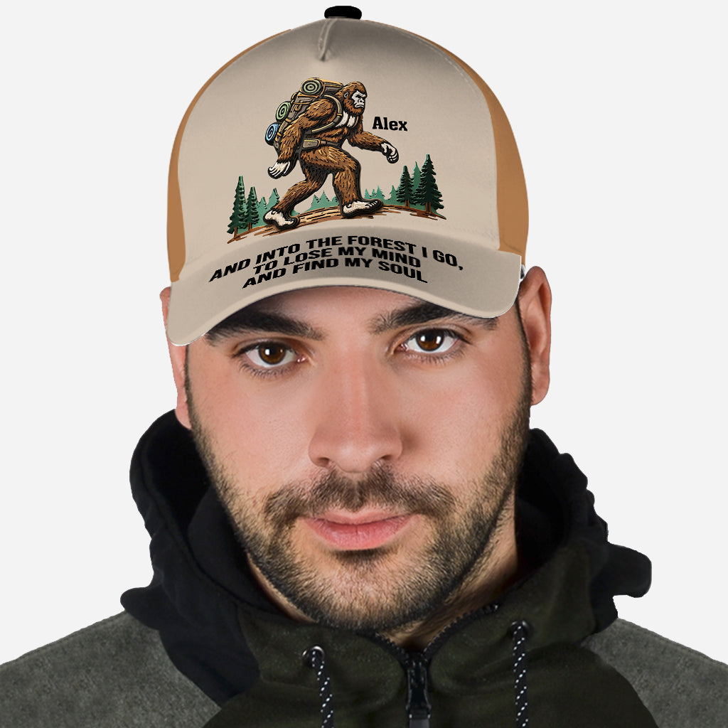 Sasquatch - Personalized Hiking Classic Cap