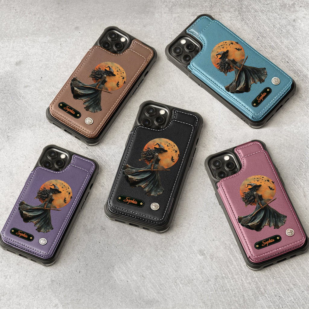Magical Witch - Personalized Witch Wallet Phone Case