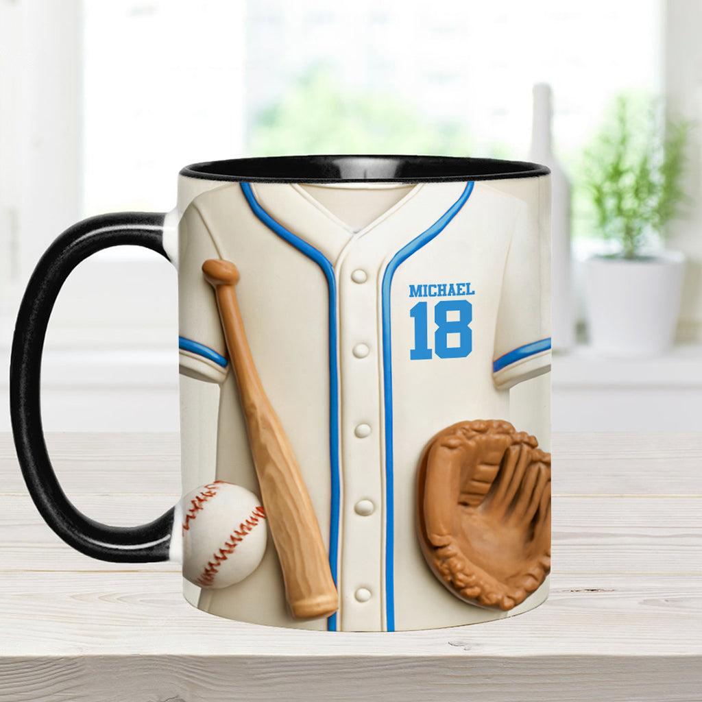 Baseball Is More Than A Game - Personalized Baseball Accent Mug