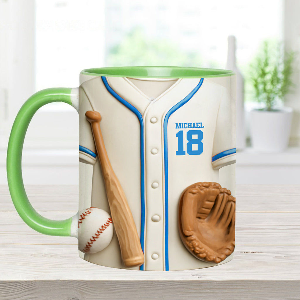 Baseball Is More Than A Game - Personalized Baseball Accent Mug