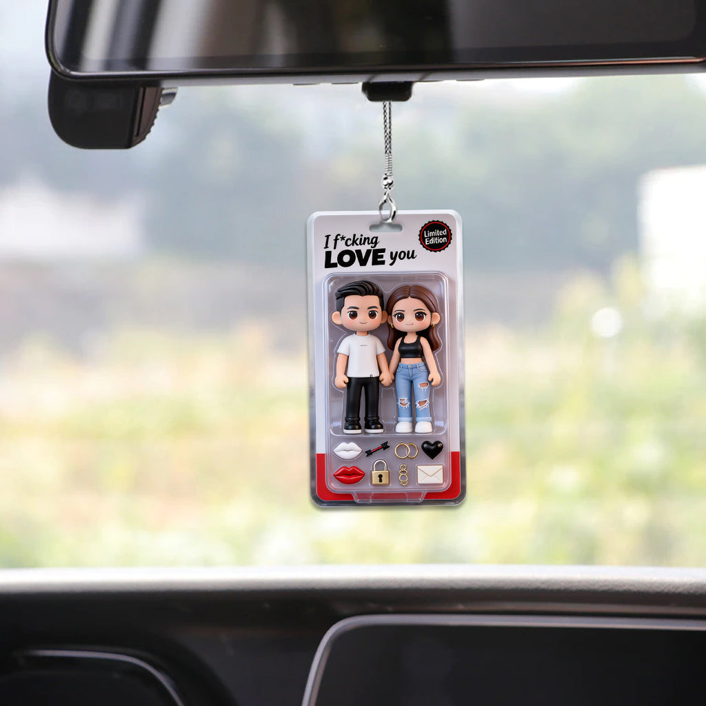 Drive Safe Custom Any Photo - Personalized Couple Car Ornament