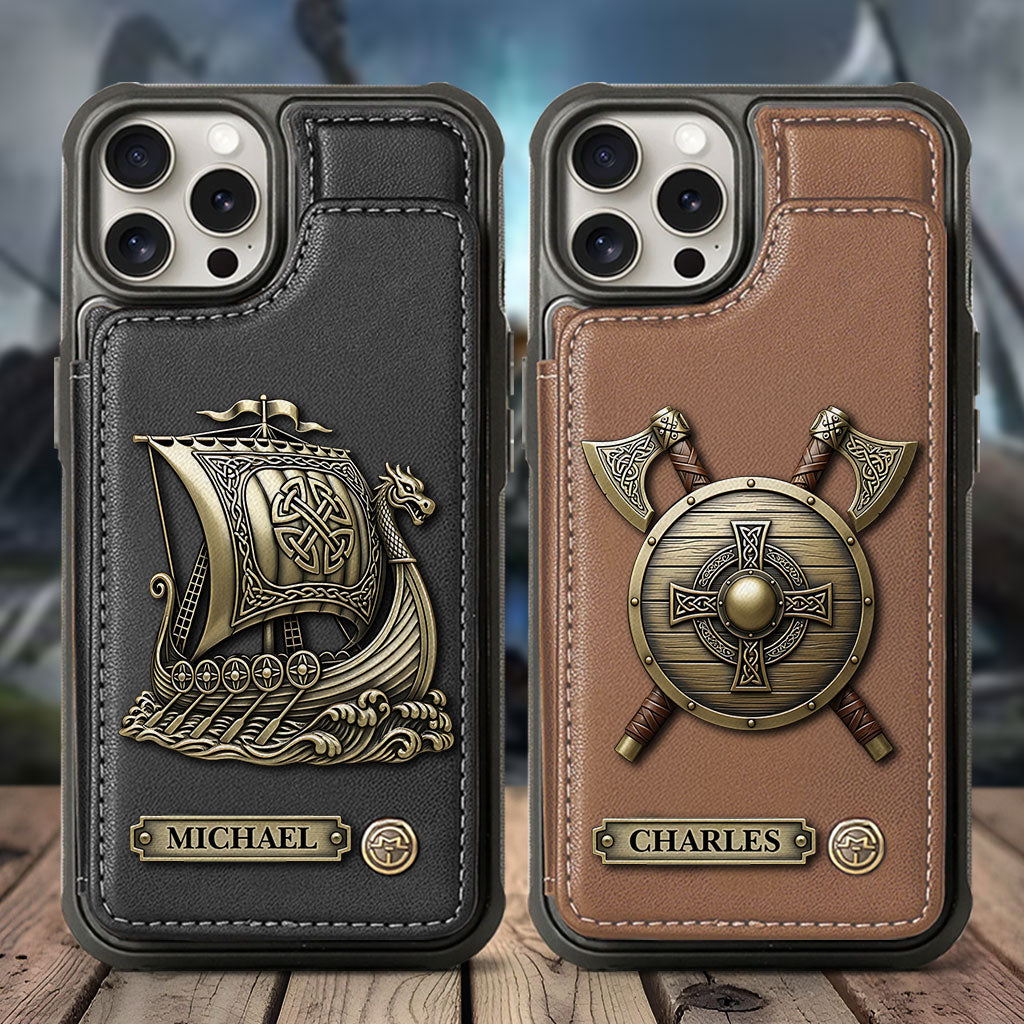 I'm A Viking - Personalized Viking Wallet Phone Case