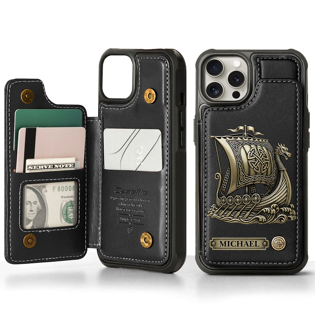 I'm A Viking - Personalized Viking Wallet Phone Case