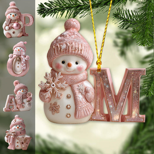 Merry Christmas - Personalized Family Ornament