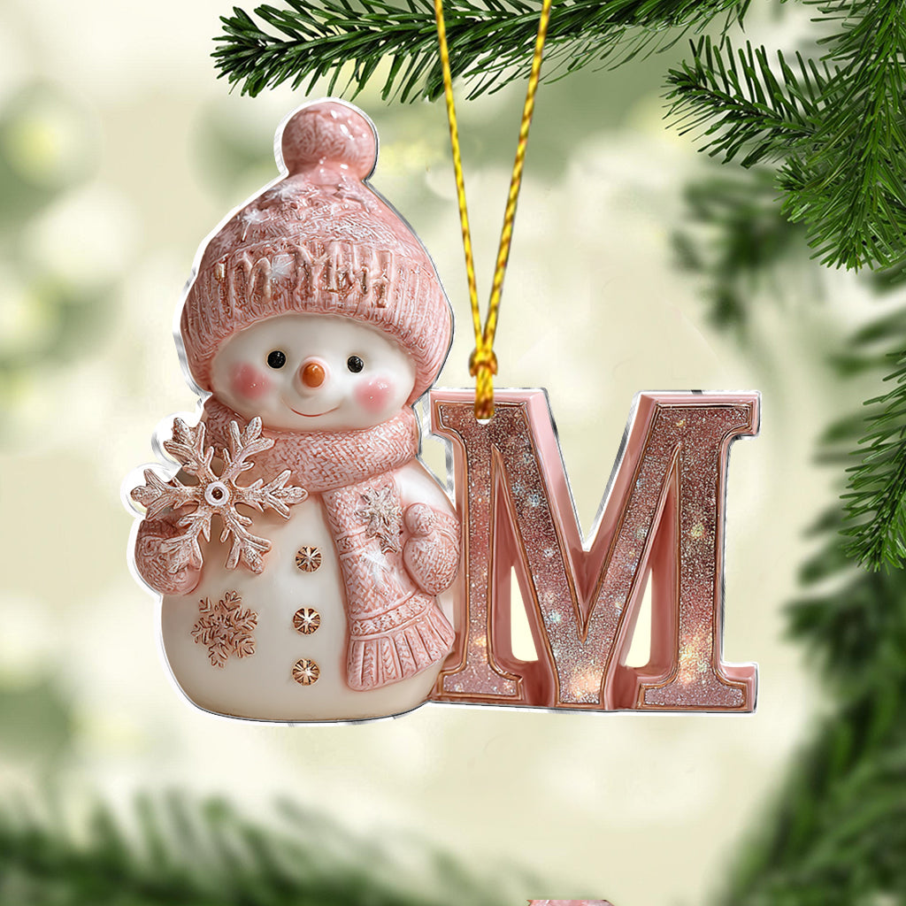 Merry Christmas - Personalized Family Ornament
