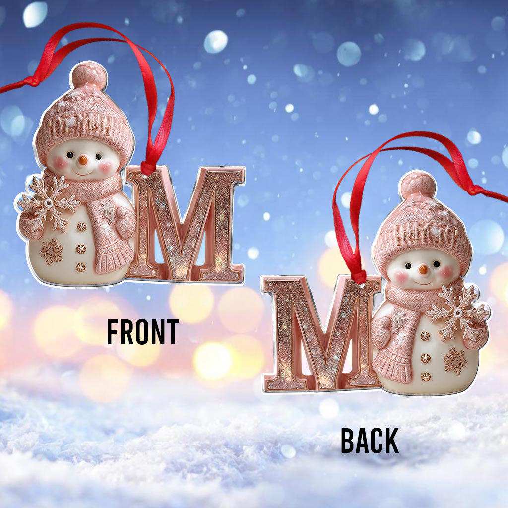 Merry Christmas - Personalized Family Ornament