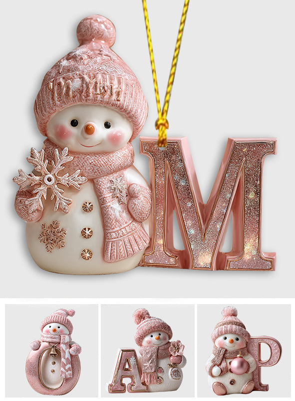 Merry Christmas - Personalized Family Ornament