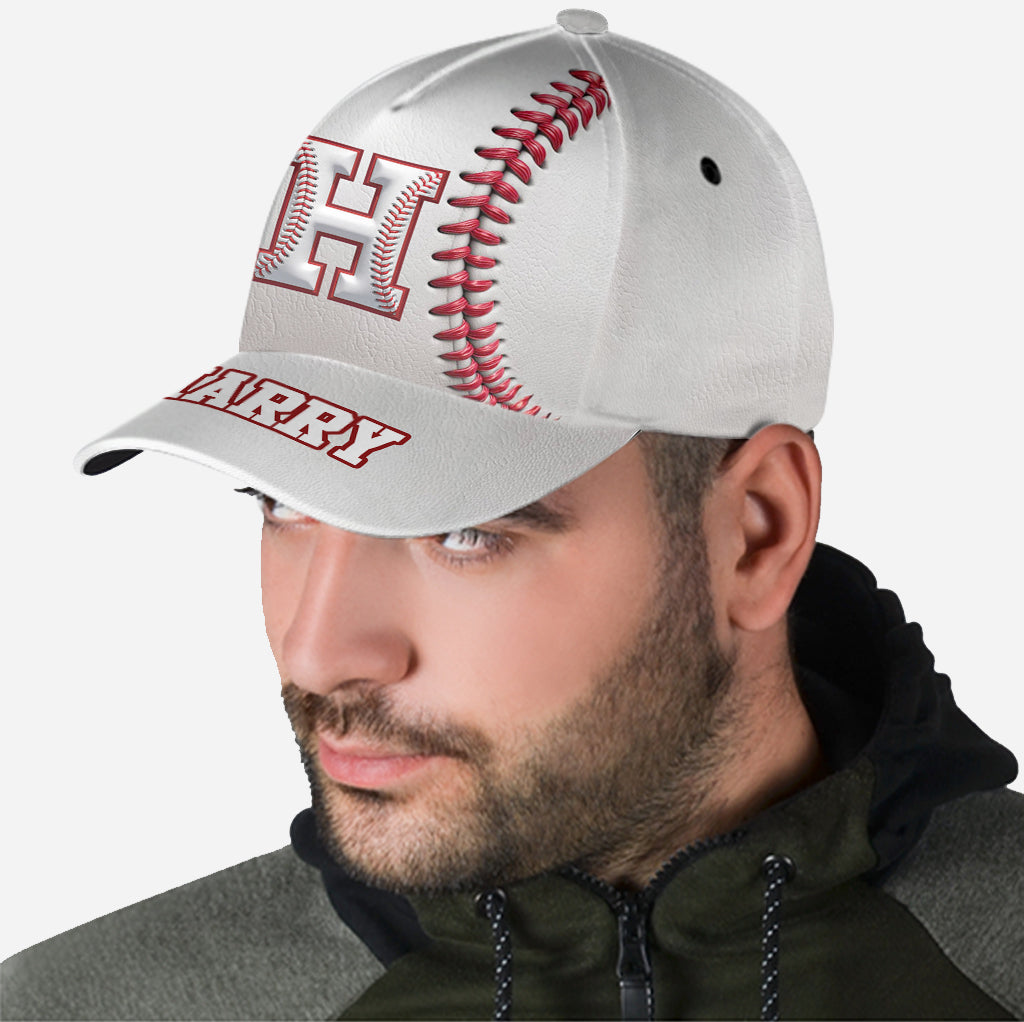 Personalize Initial Hat For Baseball Lovers - Personalized Baseball Classic Cap