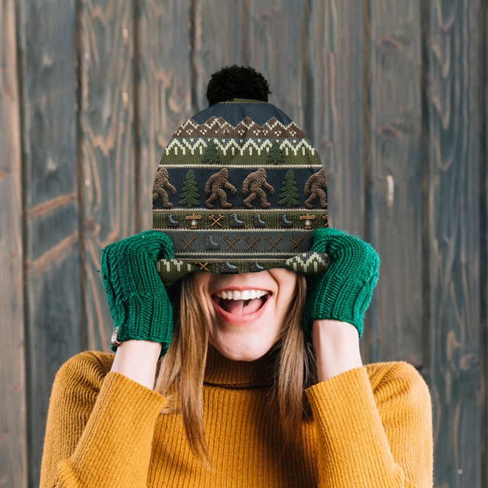 Love Hiking - Personalized Hiking Beanie Hat