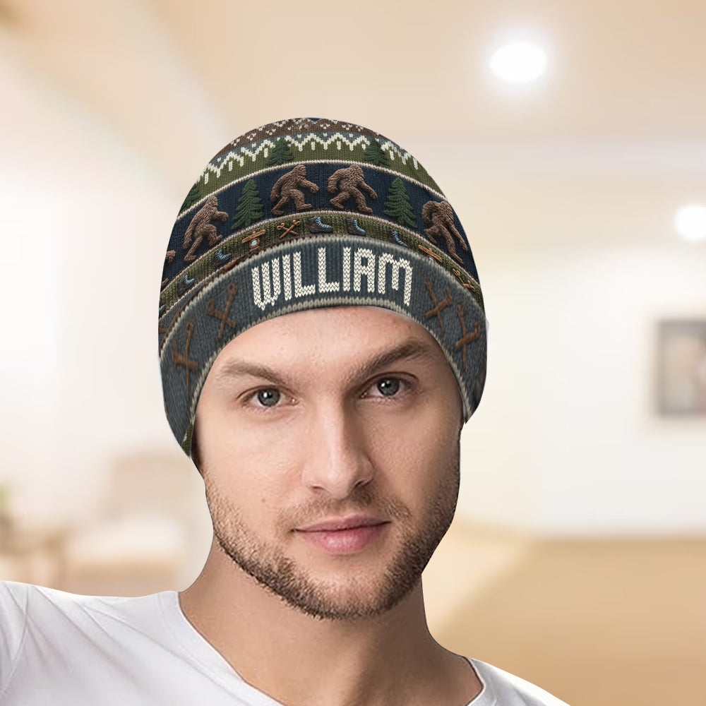 Love Hiking - Personalized Hiking Beanie Hat