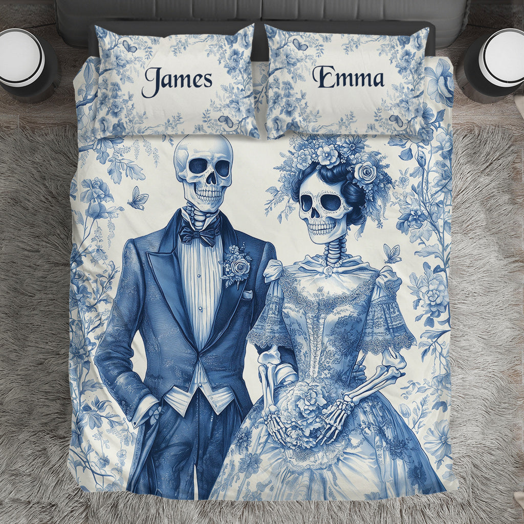 Until Death Do Us Part - Personalized Couple Bedding Set