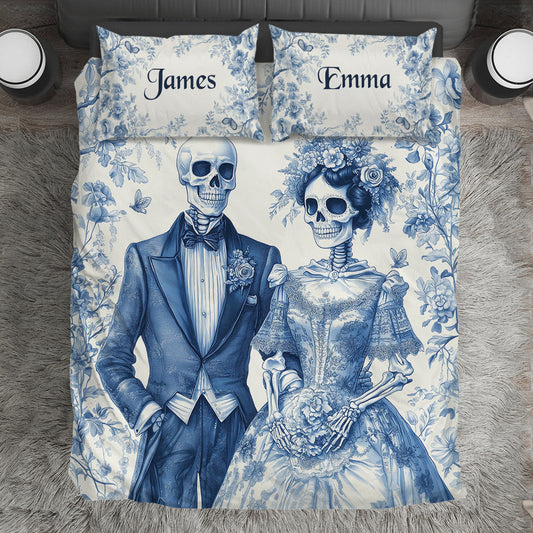 Until Death Do Us Part - Personalized Couple Bedding Set