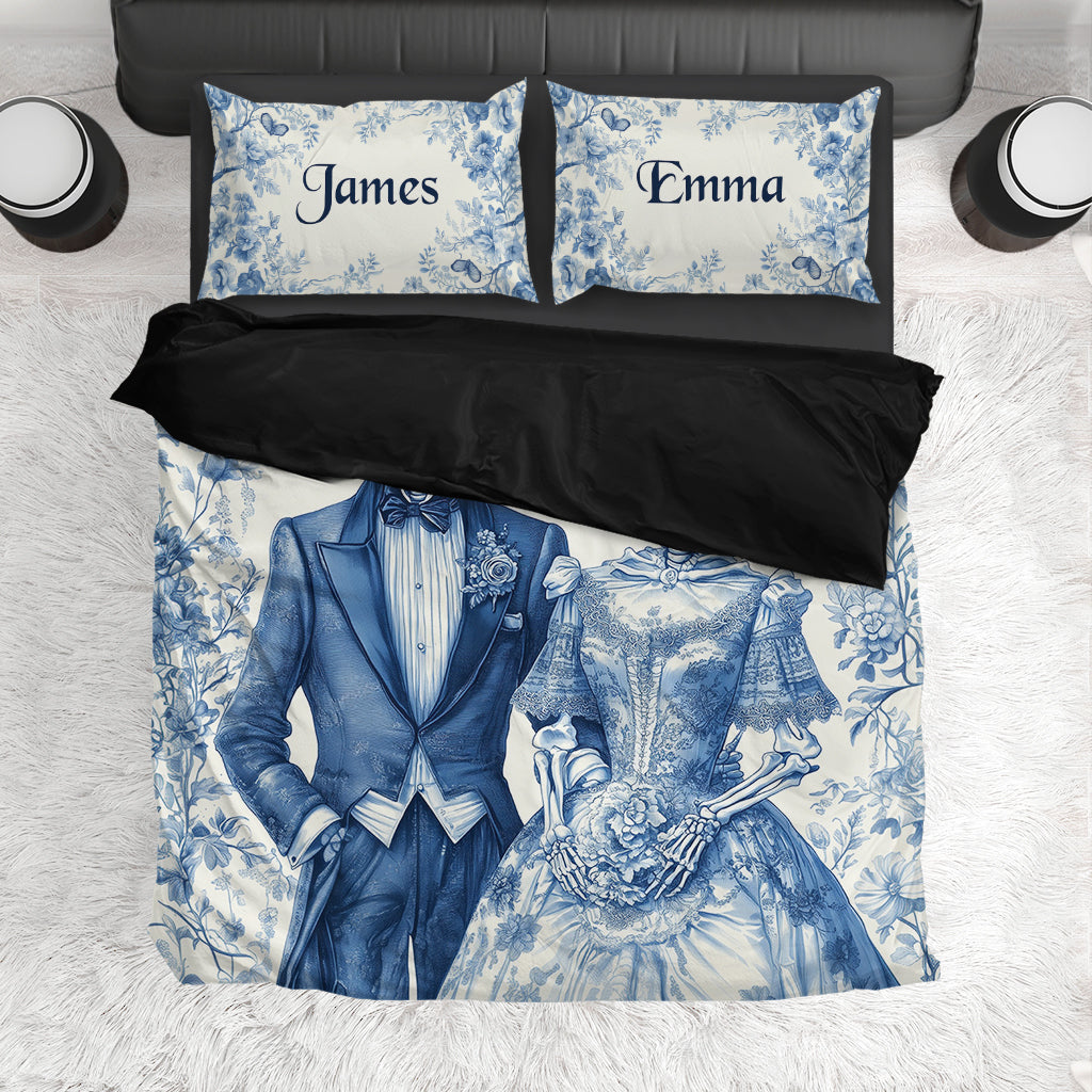 Until Death Do Us Part - Personalized Couple Bedding Set