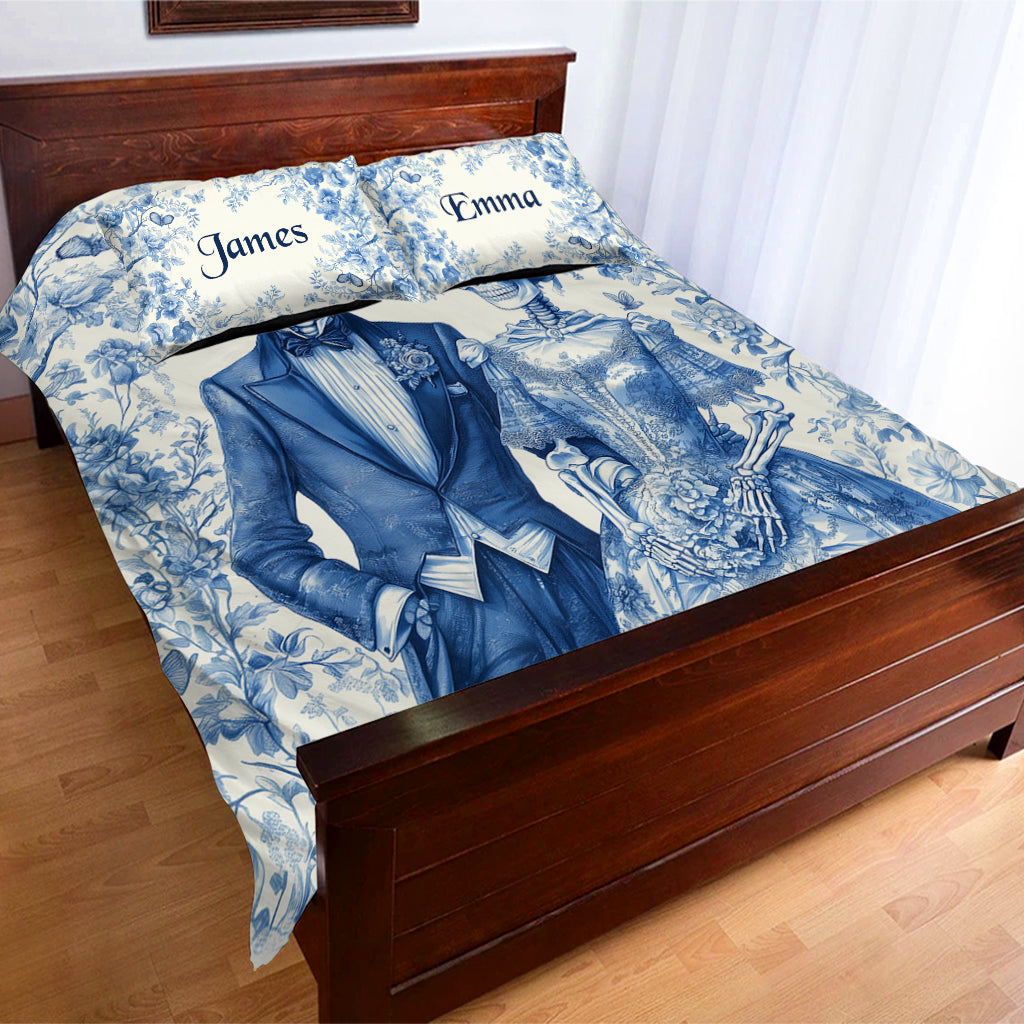 Until Death Do Us Part - Personalized Couple Bedding Set