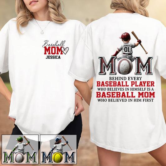 Mom Of Ballers - Personalized Mother T-shirt And Hoodie