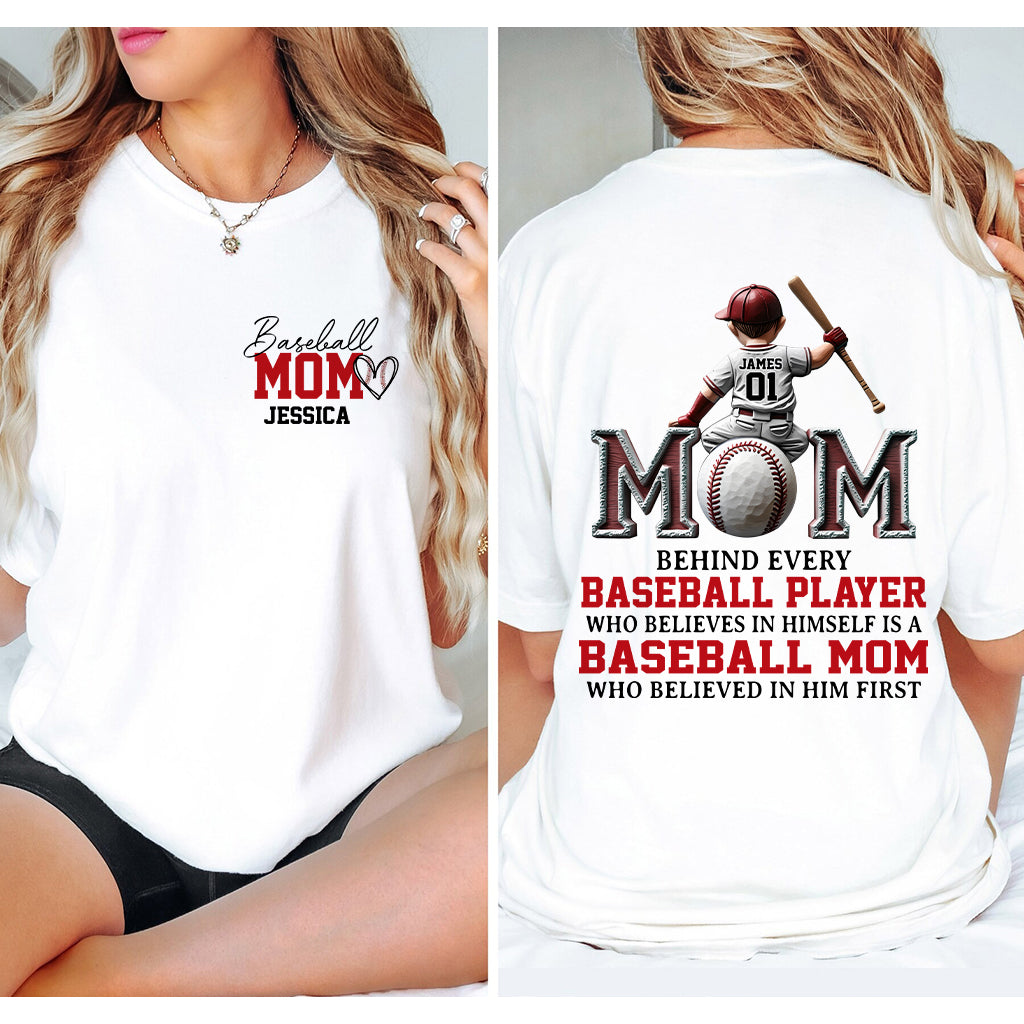 Mom Of Ballers - Personalized Mother T-shirt And Hoodie
