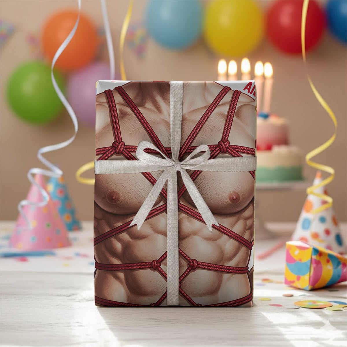 I Am Your Best Gift - Personalized Spicy Couple Wrapping Papers