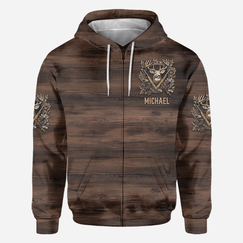 No Bragin Til Ur Draggin - Personalized Hunting All Over Shirt