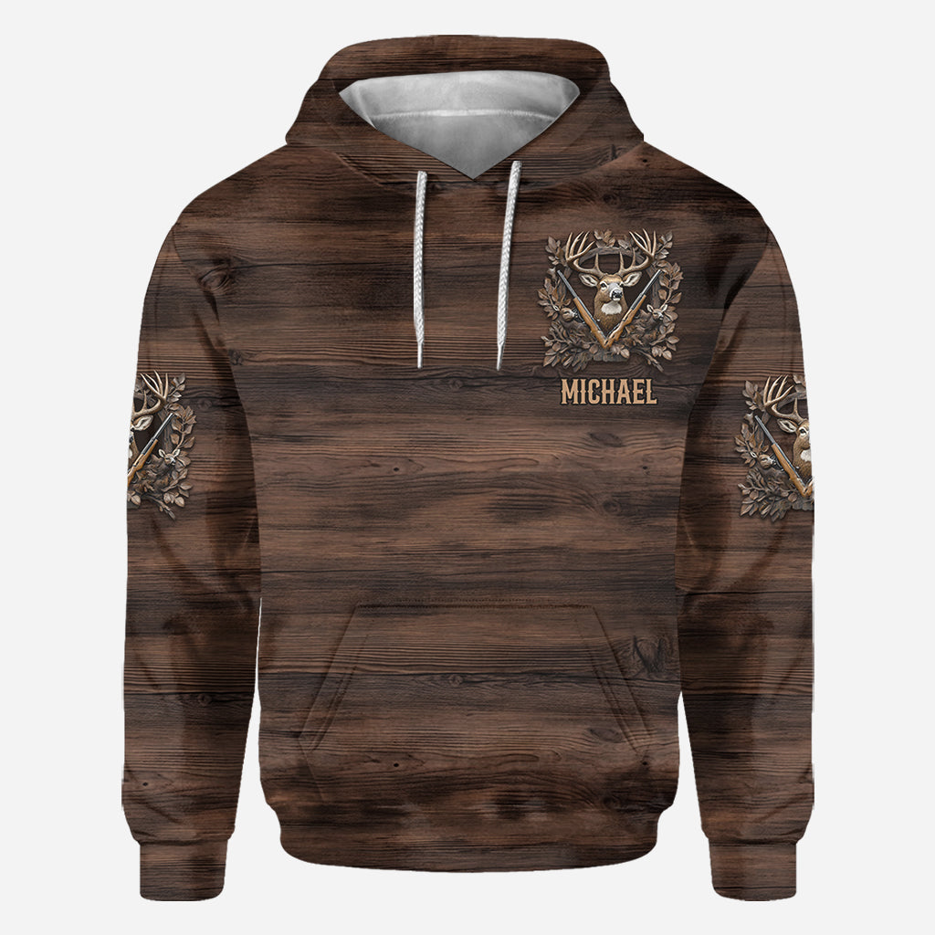 No Bragin Til Ur Draggin - Personalized Hunting All Over Shirt