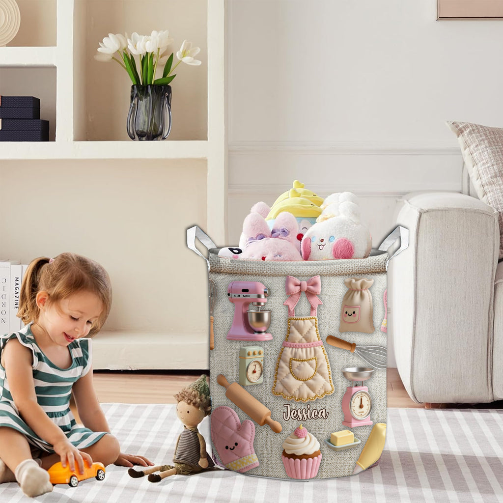 Perfect Ktchen Storage Basket - Personalized Baking Storage Basket