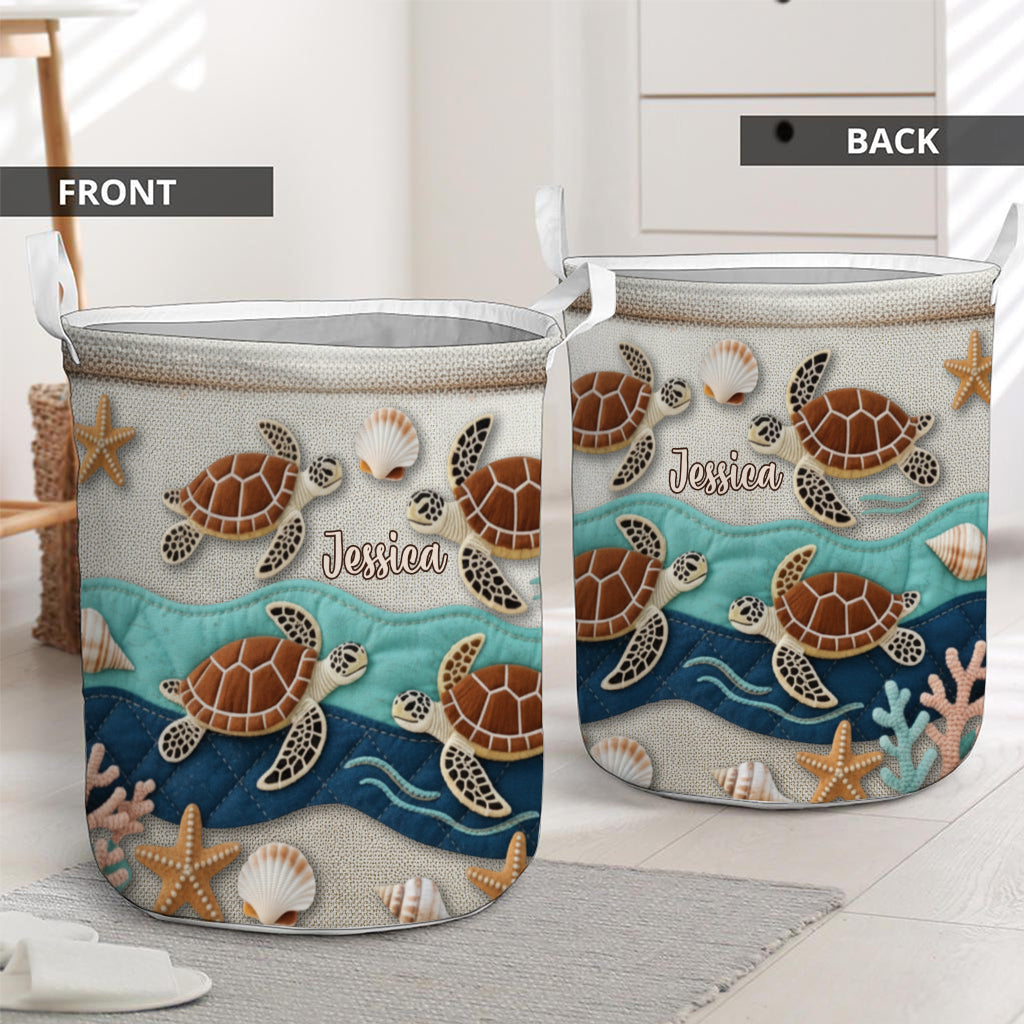Love Turtle - Personalized Turtle Storage Basket