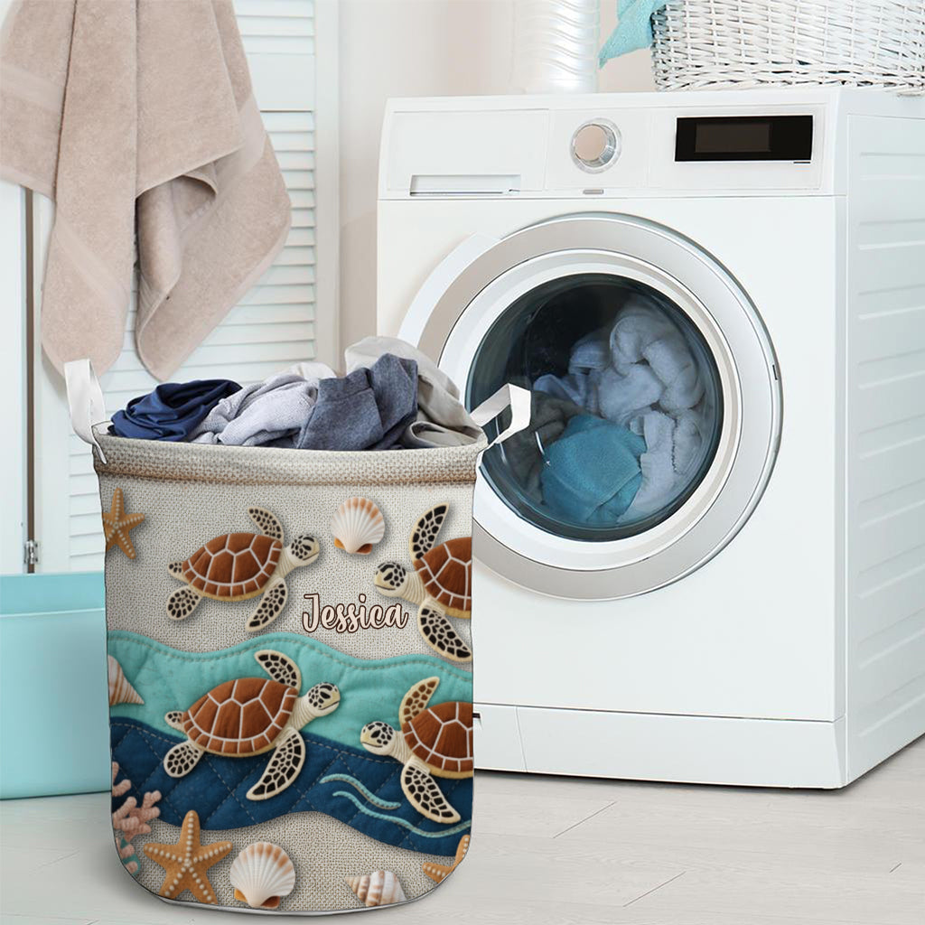 Love Turtle - Personalized Turtle Storage Basket