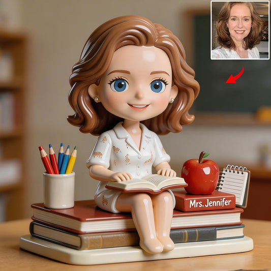 Custom Any Photo - Personalized Teacher Custom Shaped Acrylic Plaque