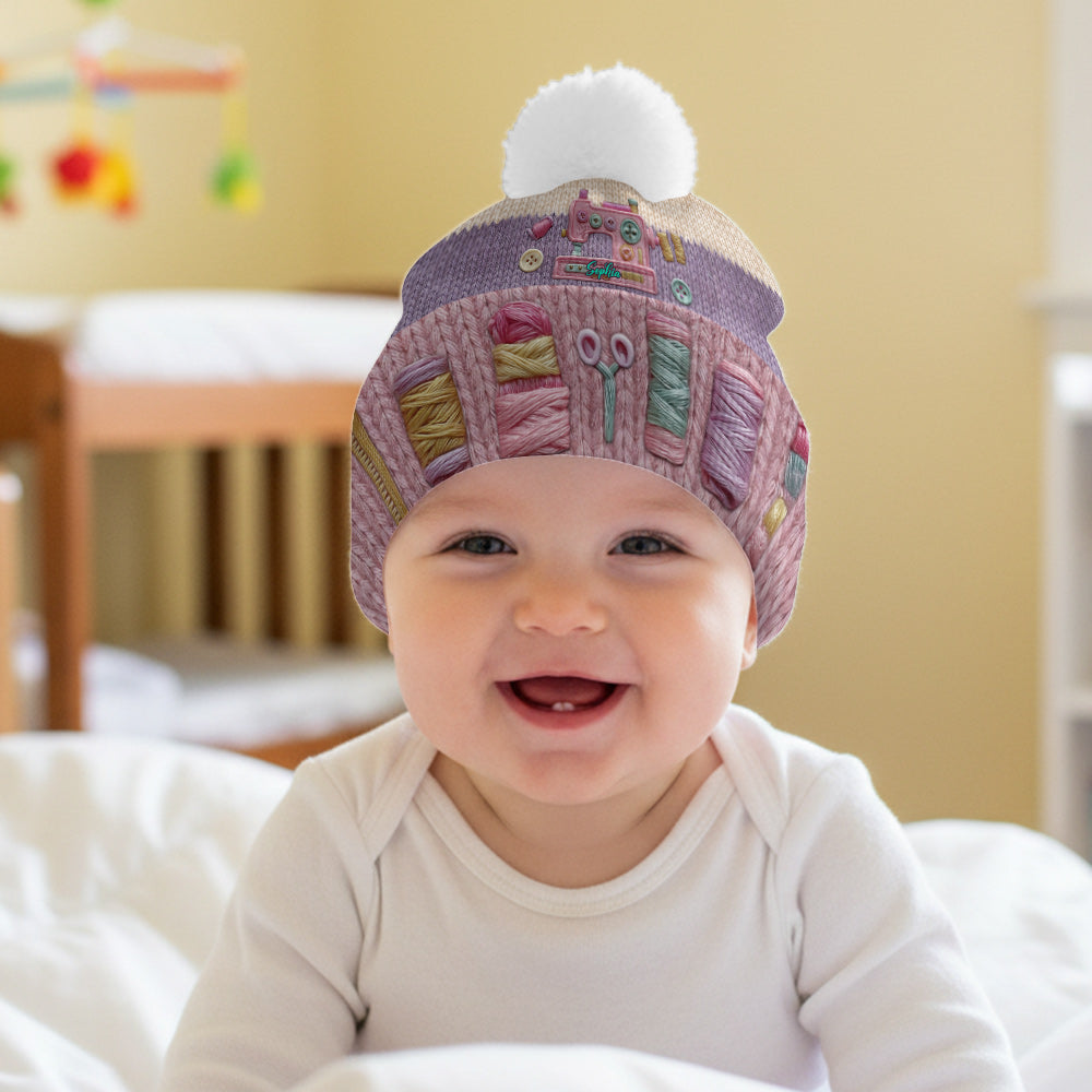 Sewing Is My Love - Personalized Sewing Beanie Hat
