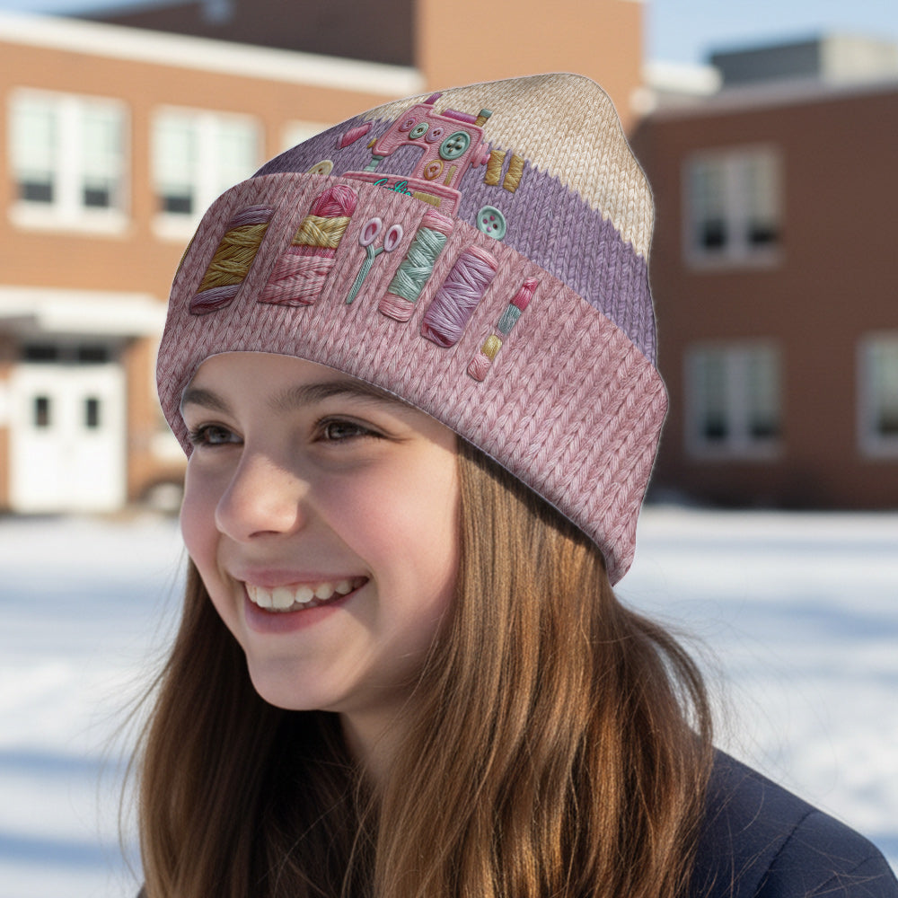 Sewing Is My Love - Personalized Sewing Beanie Hat