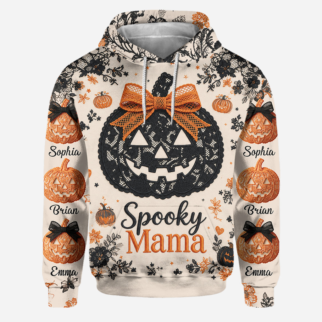 Spooky Mama - Personalized Mother Hoodie and Leggings